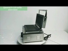 Commerciële Keuken Snack Machine 6 Pcs Stick Corn Hotdog Waffle Maker te koop