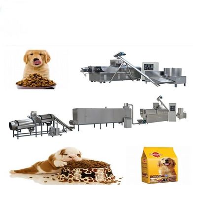 kopen Automatische industrie Droog huisdierdiervoedsel Volledige productielijn Verwerkingsmachine Kibble Dog Food Making Machine online vervaardiging