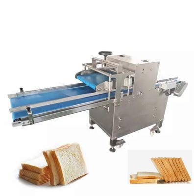 kopen Commerciële snijbrood maken toastbrood snijmachine 1.2kw 304 roestvrij staal online vervaardiging