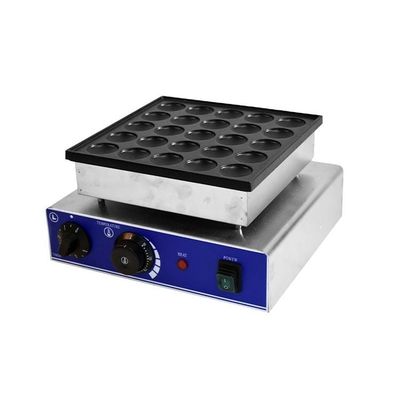 kopen Commerciële snackapparatuur 25 holes Elektrische muffinsmachine Mini pannenkoeken wafelmaker pannenkoekenmachine online vervaardiging