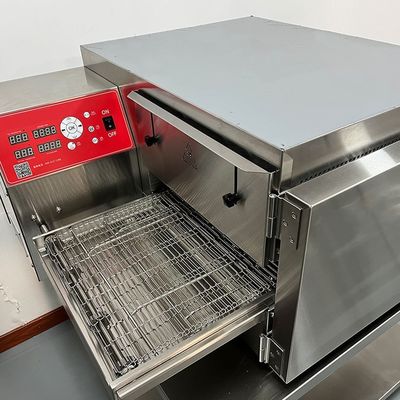 kopen Professionele leverancier van keukenapparatuur voor restaurant en restaurant pizzaoven elektrische 16 inch conveyor pizzaoven te koop online vervaardiging