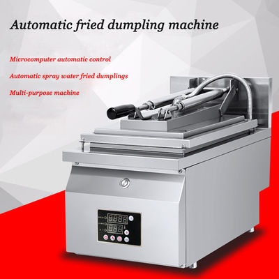 kopen Dubbelcilinder gebakken knoffelmachine roestvrij staal industrieel knoffelmachine handmatige bakker automatische elektrische Gyoza maken online vervaardiging