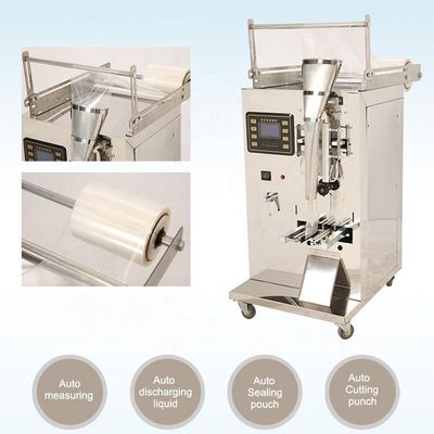 kopen Kleine verpakkingsmachine watersaus verzegelaar kwantitatieve kruiden melk zak online vervaardiging