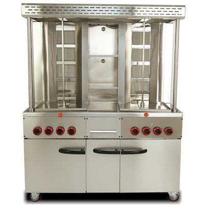 kopen Elektrische & Gas Verticaal / Staand Type Shawarma Machine Verstelbaar voor Chicken BBQ Grill online vervaardiging