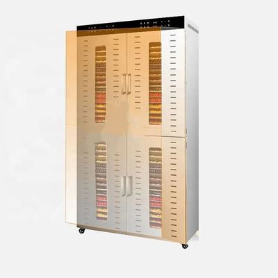 kopen Roestvrij staal huishoudelijk gebruik gedroogd voedsel industrieel fruit dehydrator machine 96 bak online vervaardiging