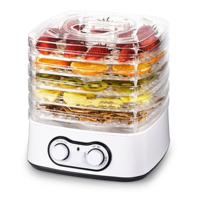 kopen 5 bakken Huishoudelijke groenten- en fruitdroger Temperatuurverstelbare groenten- en fruitvoedsel dehydrator online vervaardiging