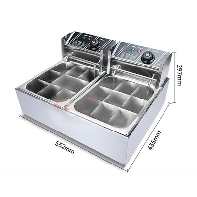 kopen 10L 9 Grids Commerciële Meatball Hot Pot Food Kanto Kookmachines Fabrieksprijs online vervaardiging
