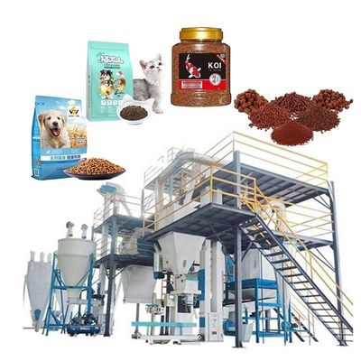 kopen Productielijn voor huisdierenvoeding voor katten en vissen Voedselproductie Multifunctioneel automatisch hondenvoedingsmachine online vervaardiging