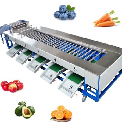 kopen Fruit Gewicht Selectie Fruit Groenteverwerkingsmachine voor het rangschikken Sorteren Fruit online vervaardiging