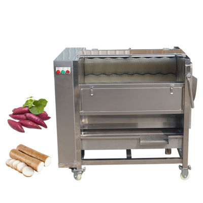 kopen 220V Spanningsborstel rolmachine voor het verwerken van groenten en fruit online vervaardiging
