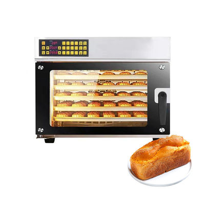 kopen Temperatuurgecontroleerde sojabone bakkerij oven machine roestvrij staal constructie online vervaardiging