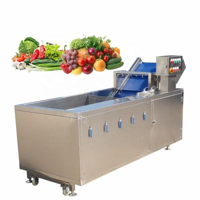 kopen Commerciële automatische groentenwasmachine vervoermachine uienverdrinking bad voor voedsel kern motor pomp motor voor fruit water online vervaardiging
