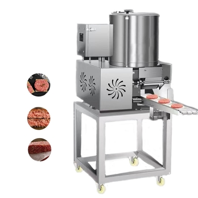 kopen Automatische machine voor het verwerken van rundergehakt, hamburger- en vleespasteimachine met motor Divisora De Masa online vervaardiging