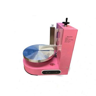 Industriële elektrische automatische cake icing decoratie machine boter cake room spreiding machine