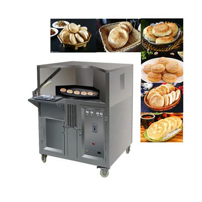 Gas- pita broodoven commerciële elektrische grote gas industriële platte pita broodoven gas 110-220 volt automatisch