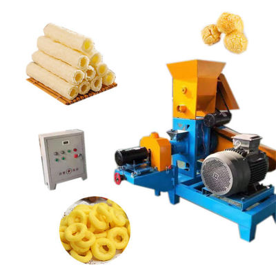 Maïs Snack Food Machinery Automatic Rice Puffing Machine Industrial Popcorn Maker Machinery