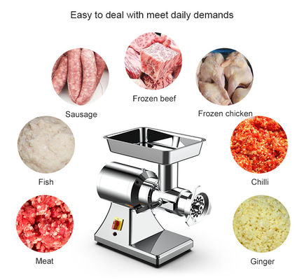 Nieuw product Elektrische vleesmaler Mixer Italiaanse commerciële vleesmaler 180 kg/h