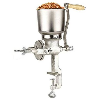 Met de hand bediende gietijzeren korenmolen Koffie maïsmaler voor huishoudens of bedrijven
