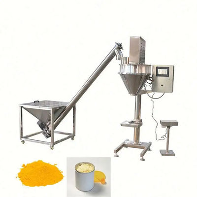 Fabrikant Automatische fles koffie poeder meel chili poeder melk poeder auger schroef vulmachine