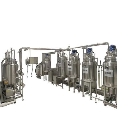 Kleinschalige yoghurtproductielijn 304 roestvrij staal yoghurtproductie machine