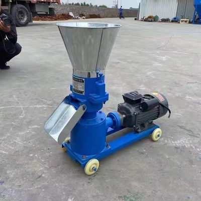 Biomassa strooppelletmachine platte matroos voedingspelletmachine 90-150 kg/h