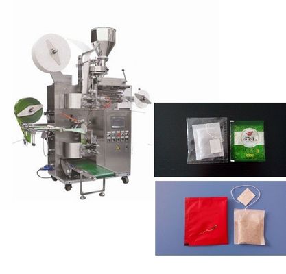 Automatische theeverpakkingsmachine van 25 zakken/min. met binnenzak en envelop