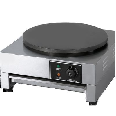 Commerciële professionele elektrische industriële counter top crepe makers crepe pannenkoeken maken machine