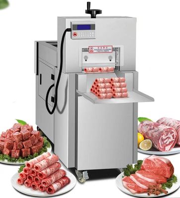 Global Rolls Mutton Beef Bevroren vleesverwerkingsmachine / vlees snijmachine