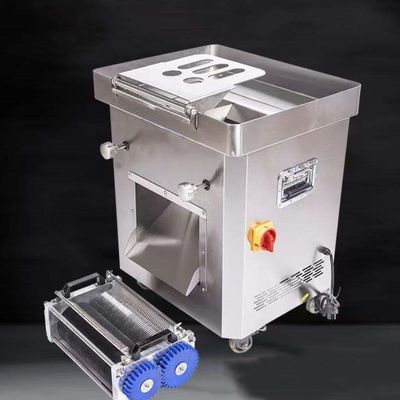 Snijmachine Boerderijvarkensvlees, machinaal vlees snijmachine Voedselverwerkingsbedrijf rundvlees snijmachine