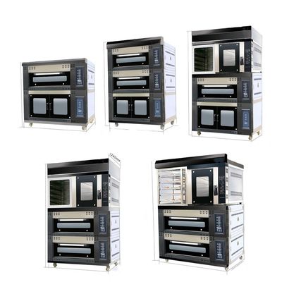 Temperatuurbereik 50-300C Commerciële bakapparatuur voor grootschalige bakbehoeften